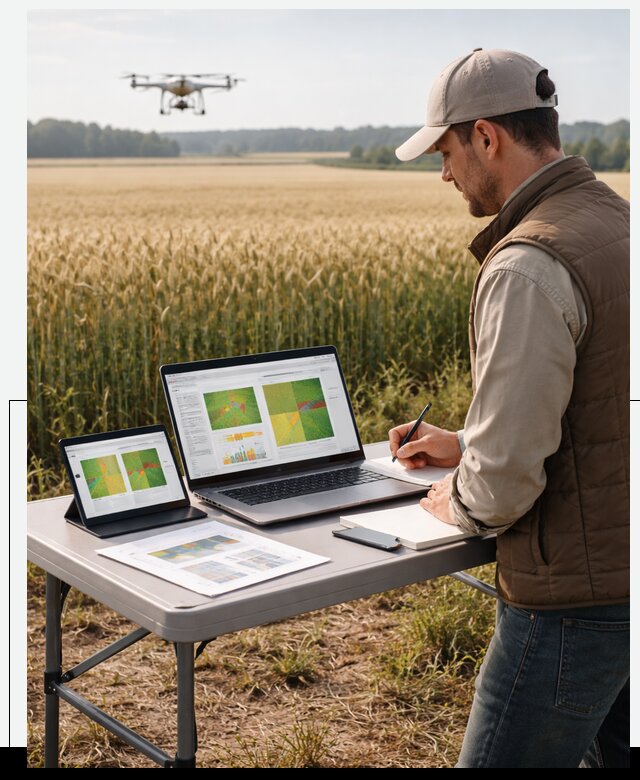 Система AI прогнозирования урожайности для точных агрономий в Устях-Джегуте