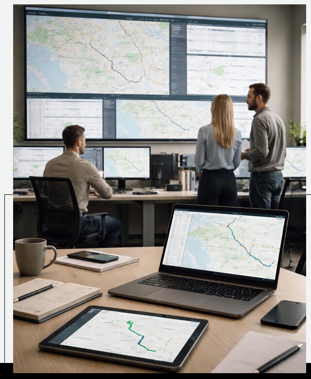 Трекинг грузов и Fleet Management, мониторинг автопарка в Устях-Джегуте