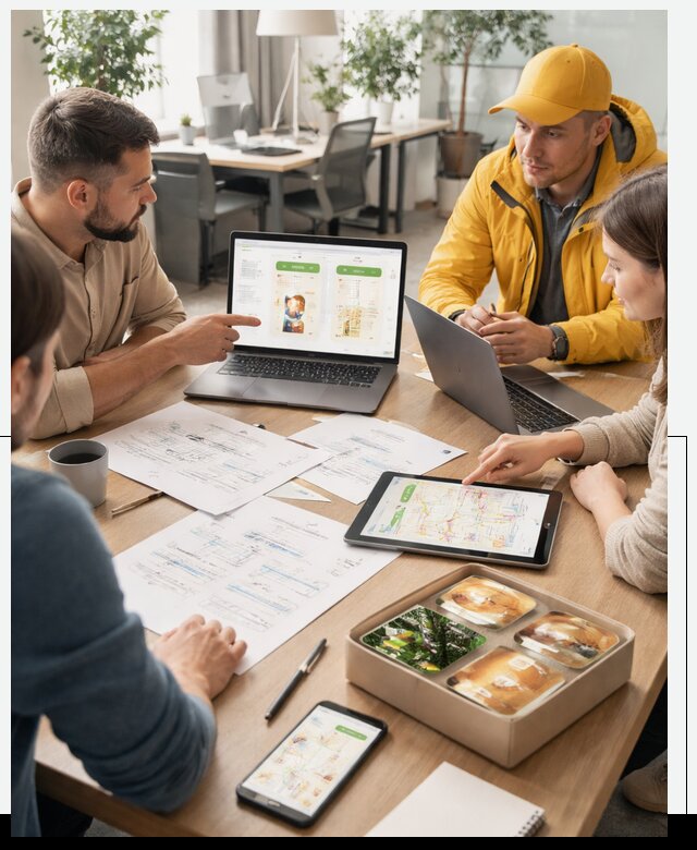 Разработка агрегатора доставки еды в Устях-Джегуте от 15185 р., АвикейСтд