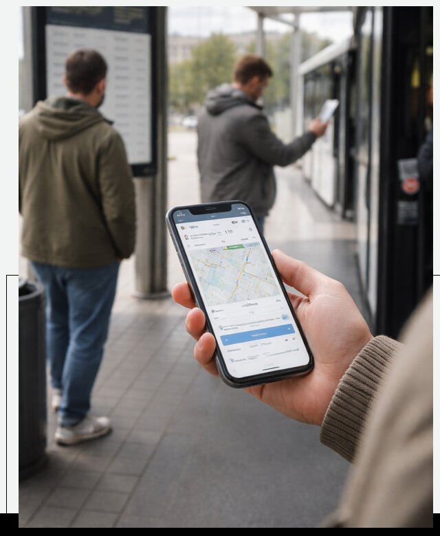 Мобильное приложение для пассажиров в Устях-Джегуте с оплатой и расписанием